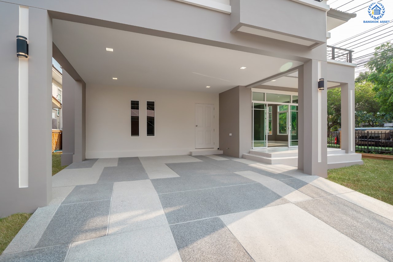 บ้านมือสองตกแต่งใหม่ ม.เดอะแพลนท์ ราชพฤกษ์-พระราม5 หลังมุม! เนื้อที่ 58 ตร.ว. ฟังก์ชัน 3 ห้องนอน 3 ห้องน้ำ จอดรถได้ 2 คัน บนทำเลศักยภาพ เดินทางสะดวก ใกล้วงเวียนพระราม5, The Walk, ทางด่วน ศรีรัช และรถไฟฟ้าสายสีม่วง "สถานีบางรักใหญ่"